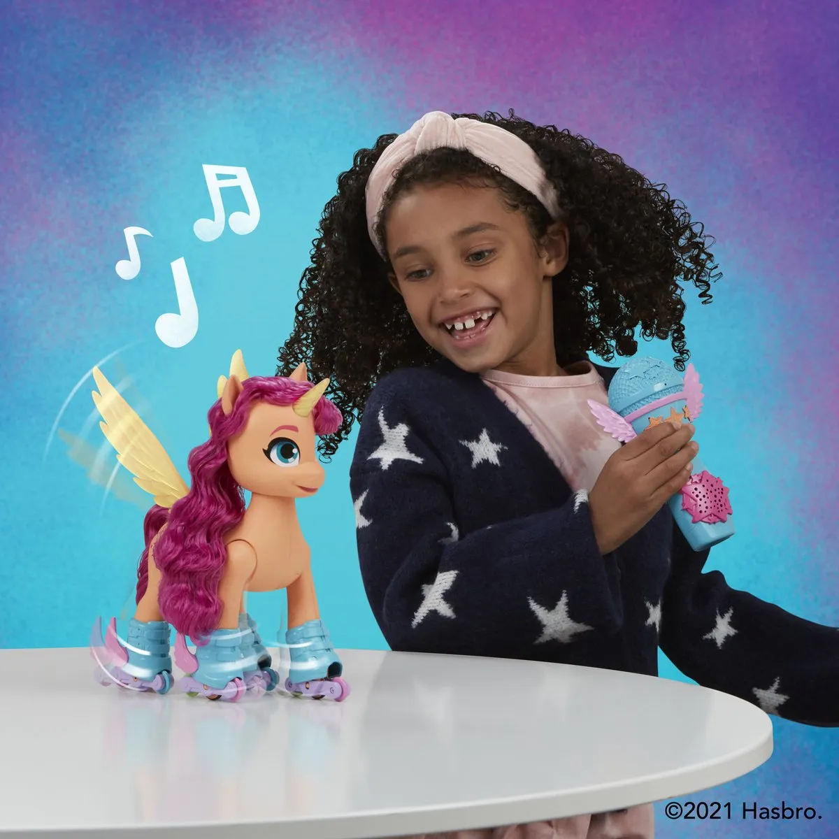 My Little Pony Sunny Zingende Skatende Speelfiguur - Engelstalig