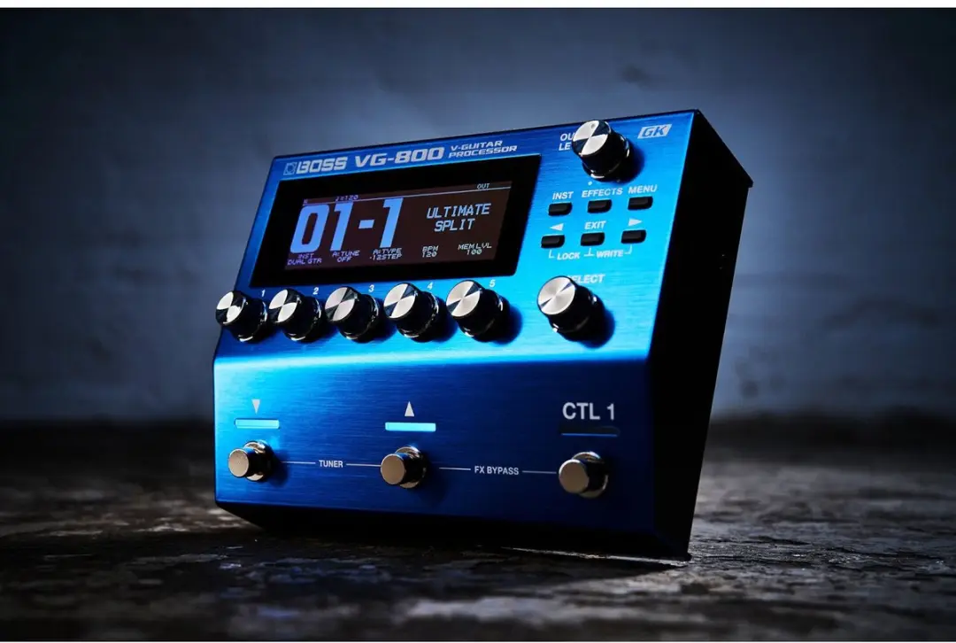 BOSS VG-800 Gitaarsynthesizer - Blauw - afbeelding 5 van 6