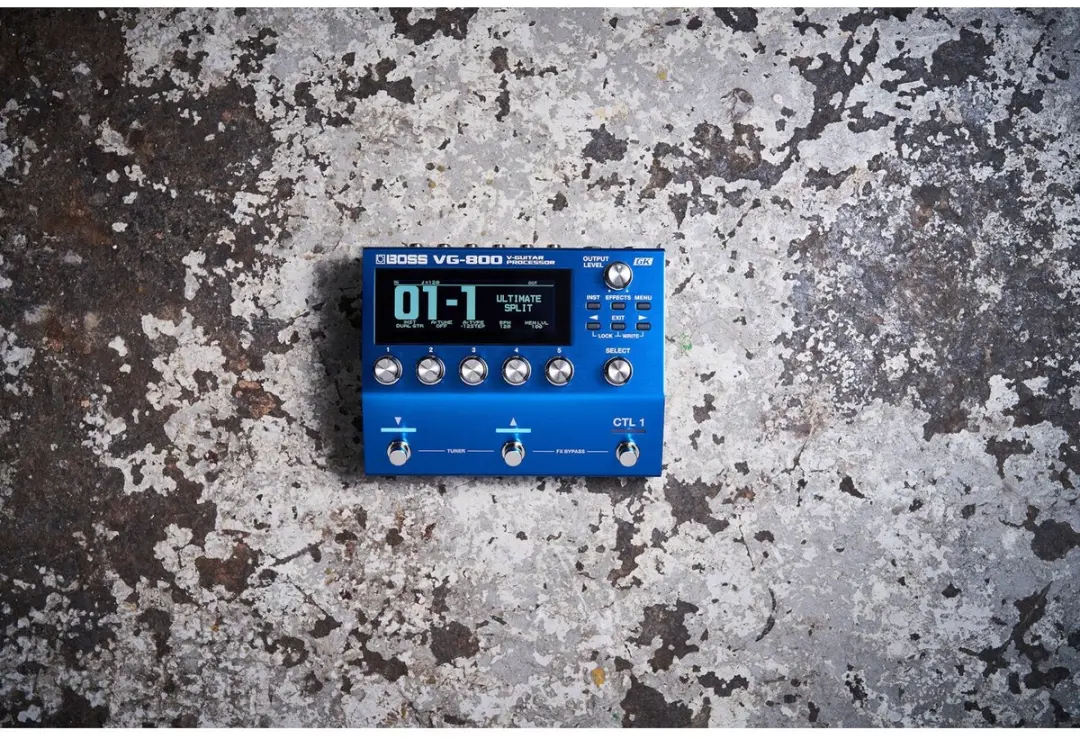 BOSS VG-800 Gitaarsynthesizer - Blauw - afbeelding 4 van 6