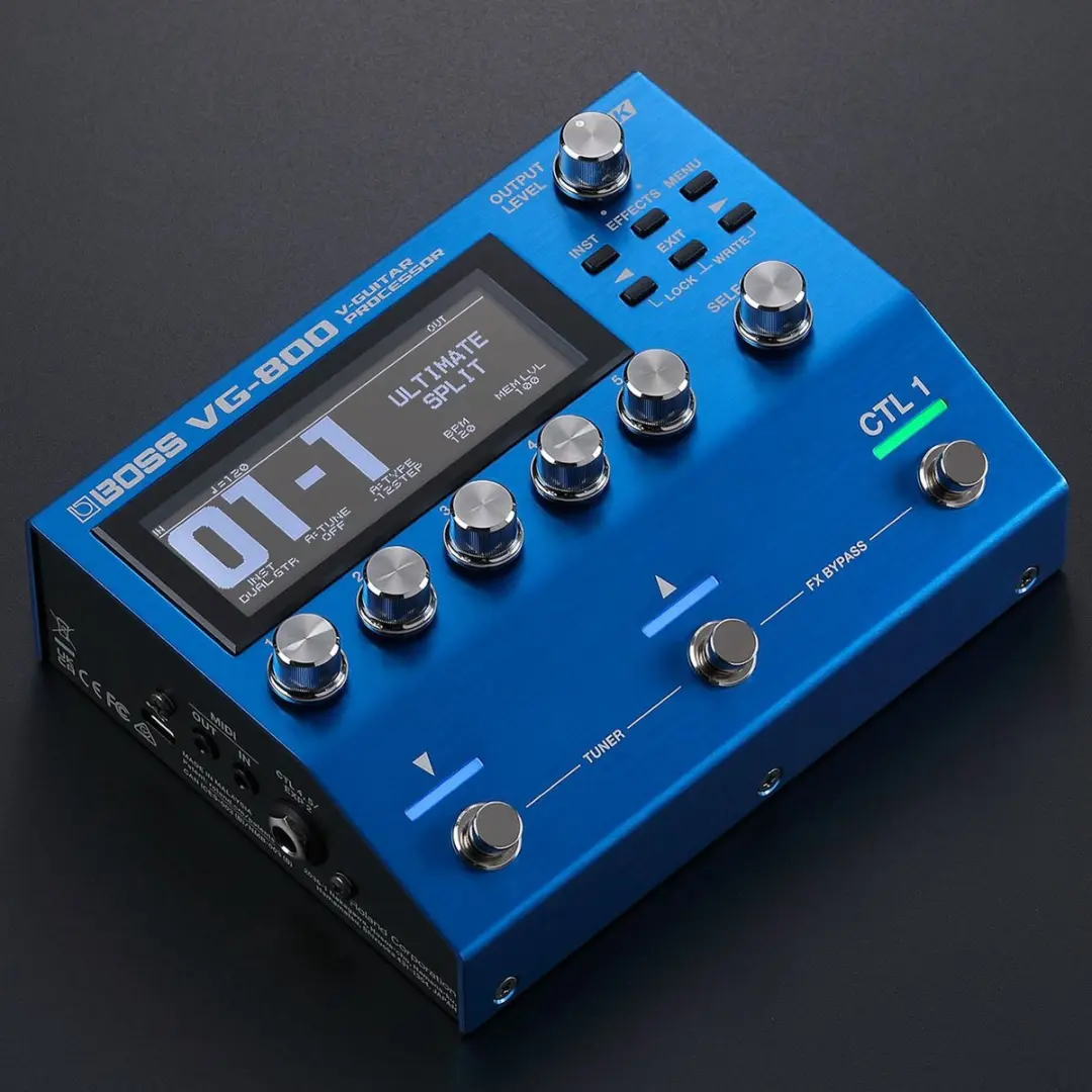 BOSS VG-800 Gitaarsynthesizer - Blauw - afbeelding 2 van 6