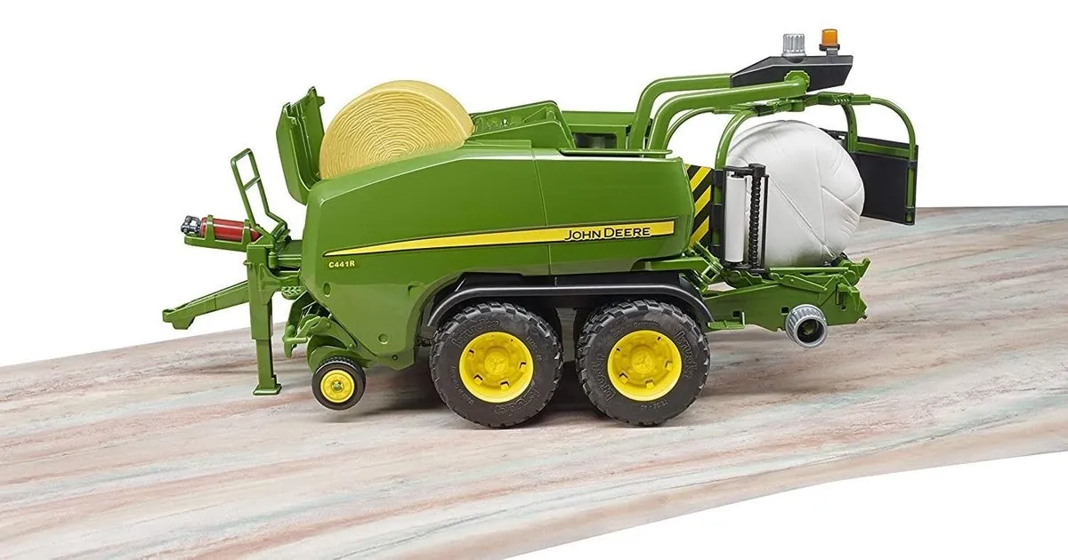 Bruder John Deere Balenpers & Wikkelaar 2032 - Multi Color