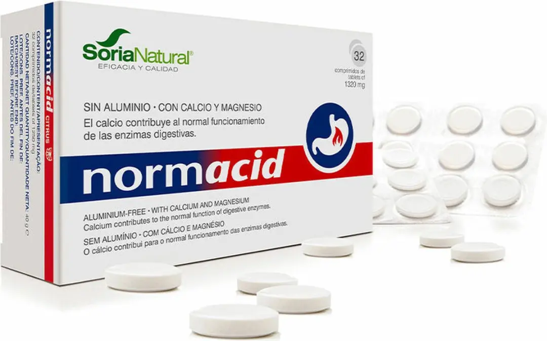 Soria Natural Normacid New Citrus 32 Unidades