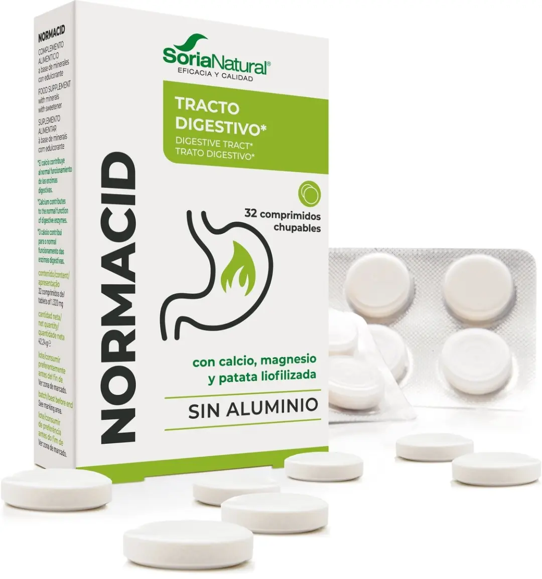 Soria Natural Normacid New Citrus 32 Unidades