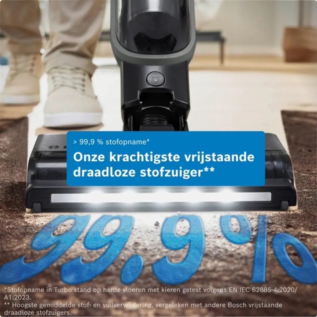 Bosch Serie 4 BHH4GN28 Handstofzuiger - Grijs