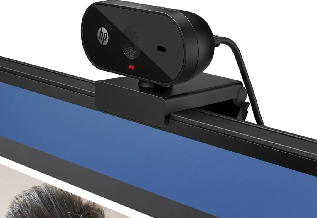 HP 325 FHD Webcam 53X27AA - 1080p - USB-A - Zwart
