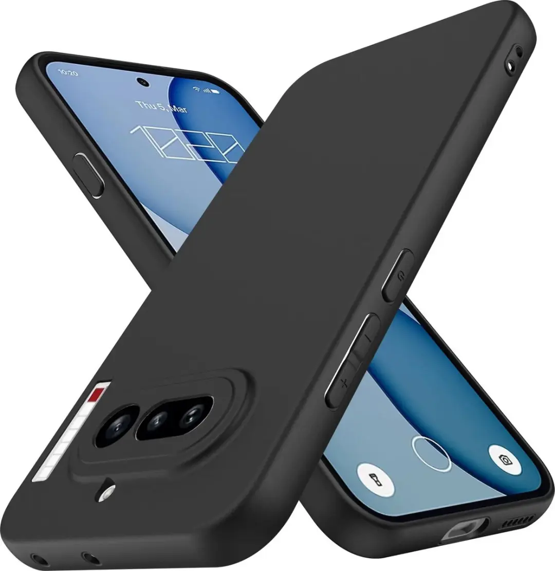 Selected by GSMpunt Zwart TPU Hoesje Nothing Phone (4a)