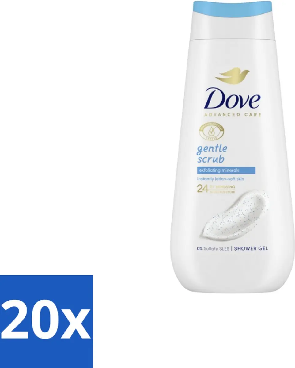 Dove Advanced Care Gentle Scrub Douchegel 225ml