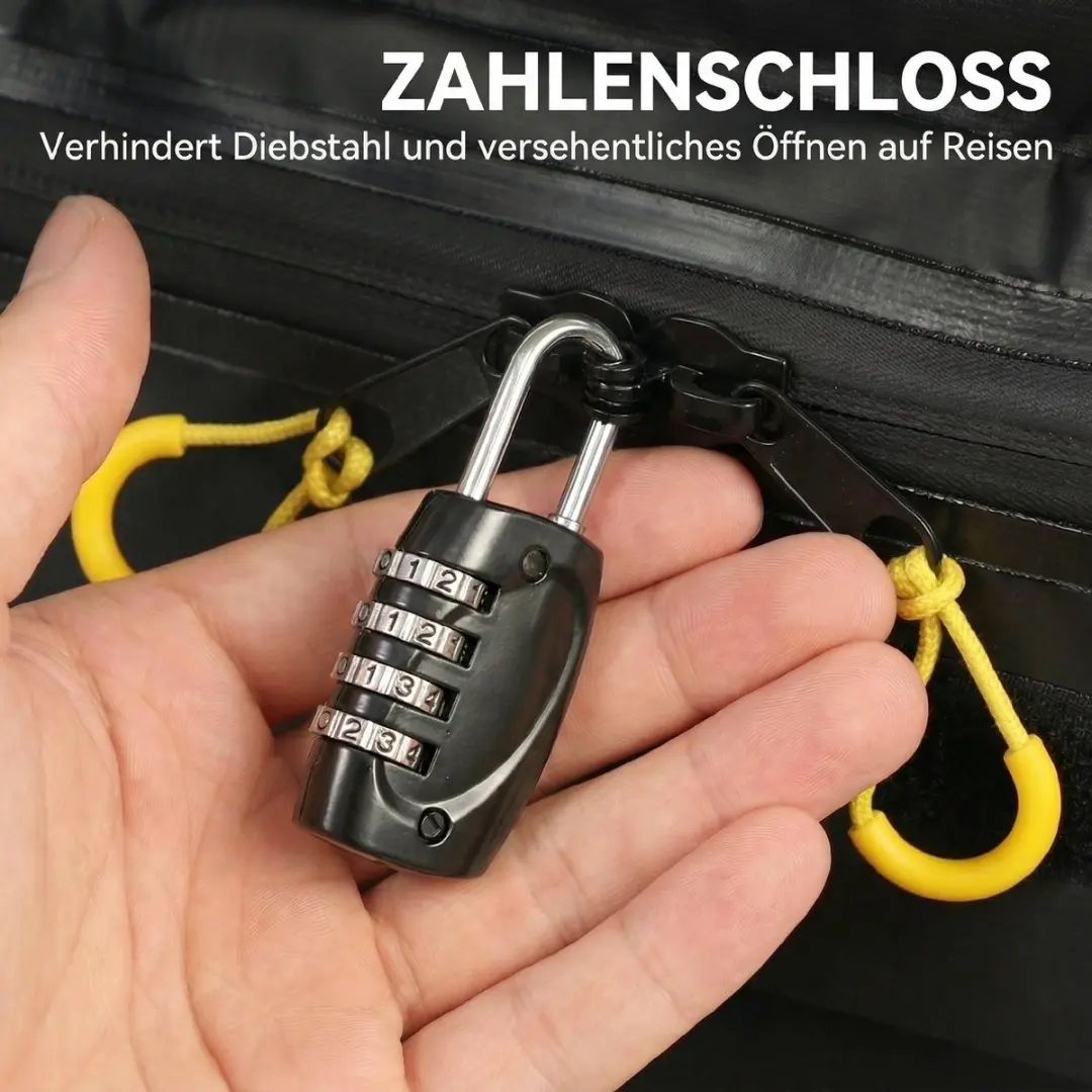 Outsunny Dakbagagedrager C20-109V00BK - 132L - Zwart/Geel