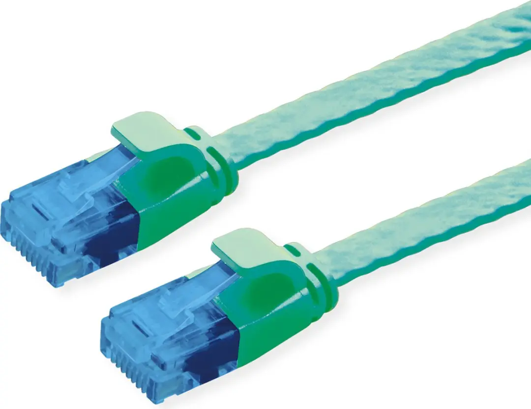 Value UTP Patchkabel Cat.6A Extra Plat 1m - Groen