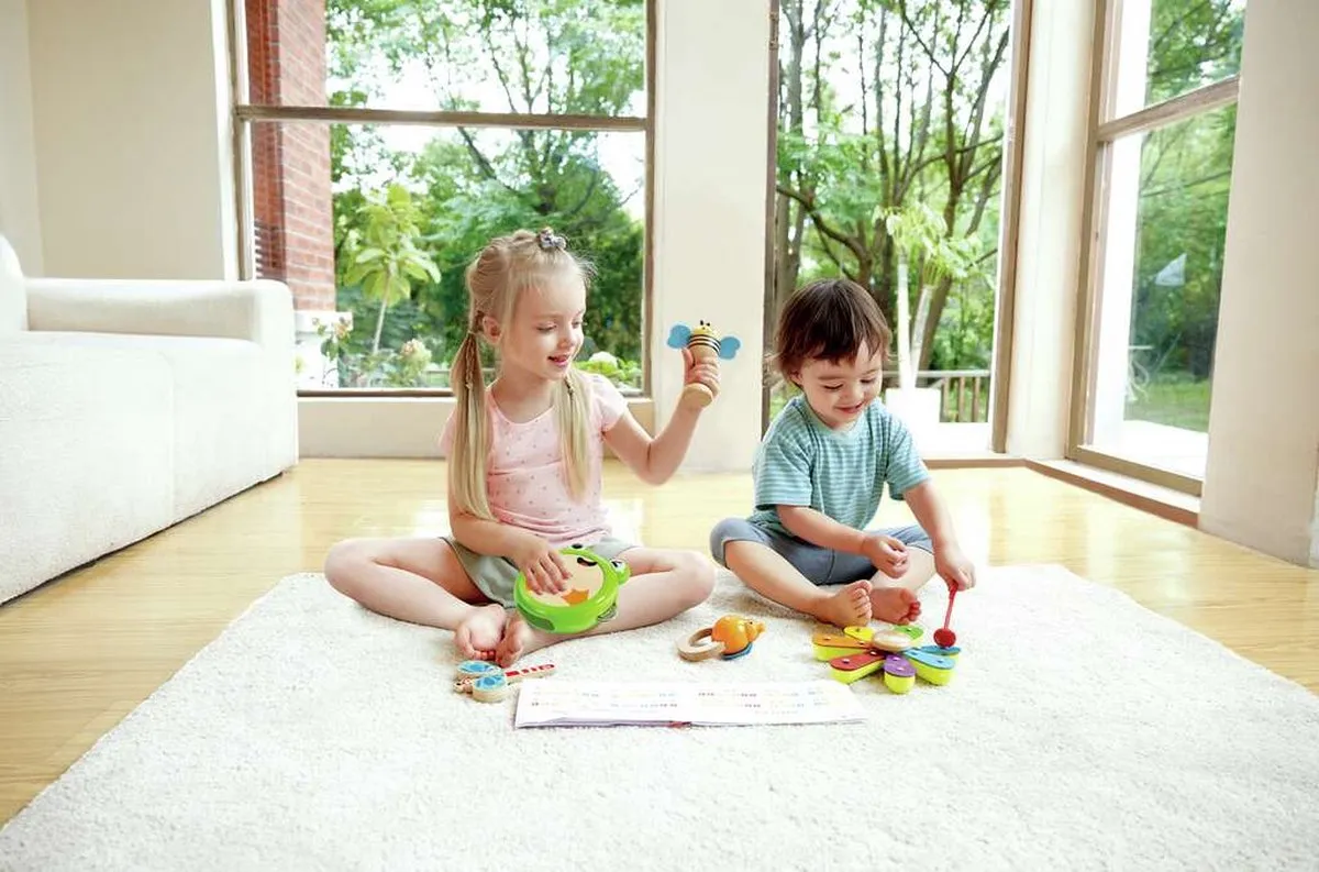 Hape Nature Band Rhythm Kit - Multicolor