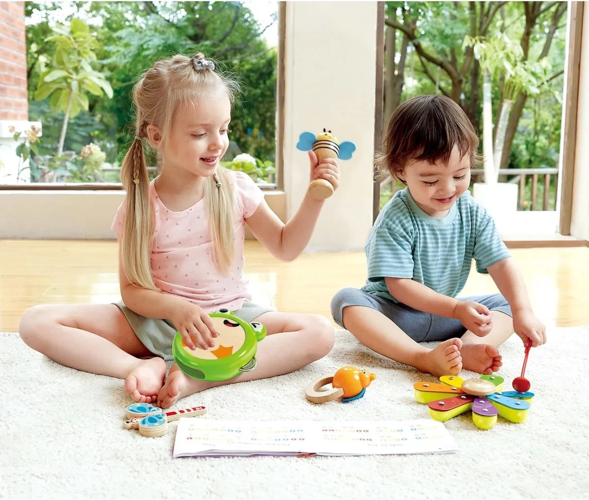 Hape Nature Band Rhythm Kit - Multicolor - afbeelding 6 van 6