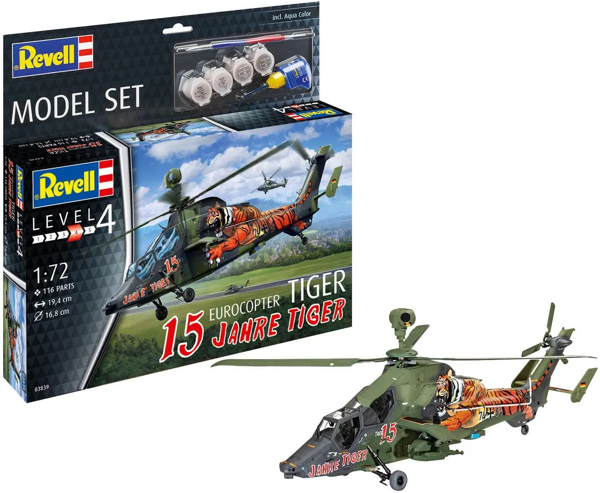 Revell 63839 Eurocopter Tiger Modelbouwpakket 1:72