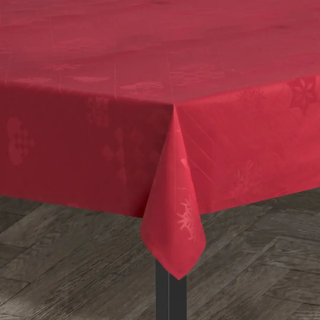 Rosendahl Textiles Natale Damask Tafelkleed Rood 150x220cm