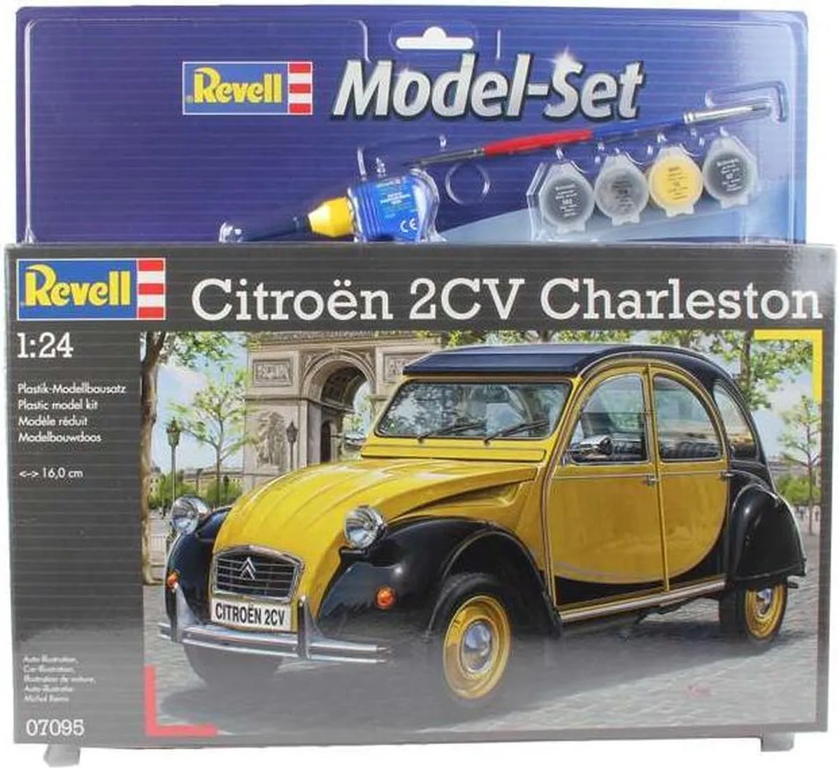 Revell 67095 Modelbouwpakket Citroën 2CV Militaire Voertuigen 1:24