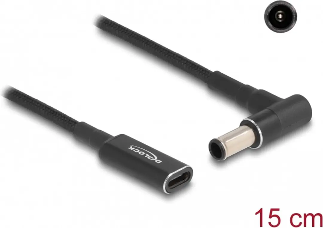 Delock USB-C naar Sony Notebook Laadadapter 6,5x4,4mm - 0,15m
