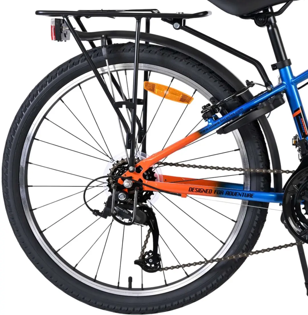 Volare Explorer Kinderfiets 24 inch - 18 Versnellingen - Blauw