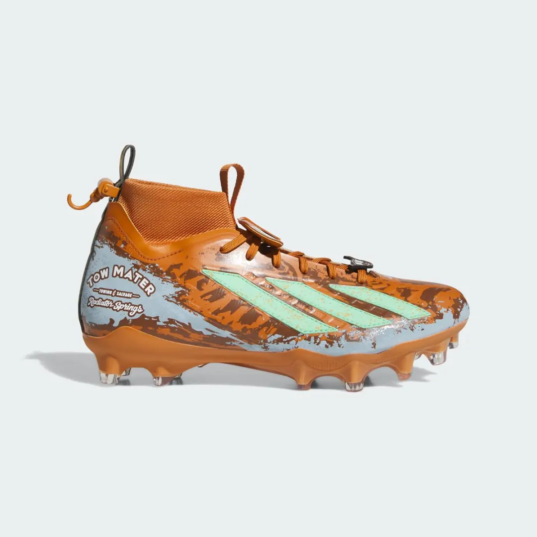 Adidas Performance Adidas Pixar Cars Adizero Impact Ii Mater American Football Schoenen - Unisex - Geel