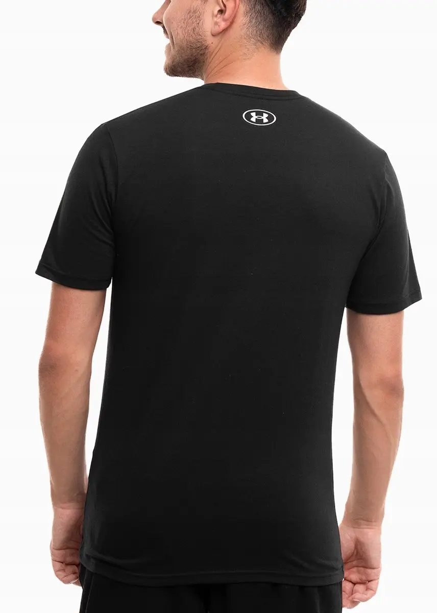 Under Armour Sportshirt Heren - Zwart - Katoen