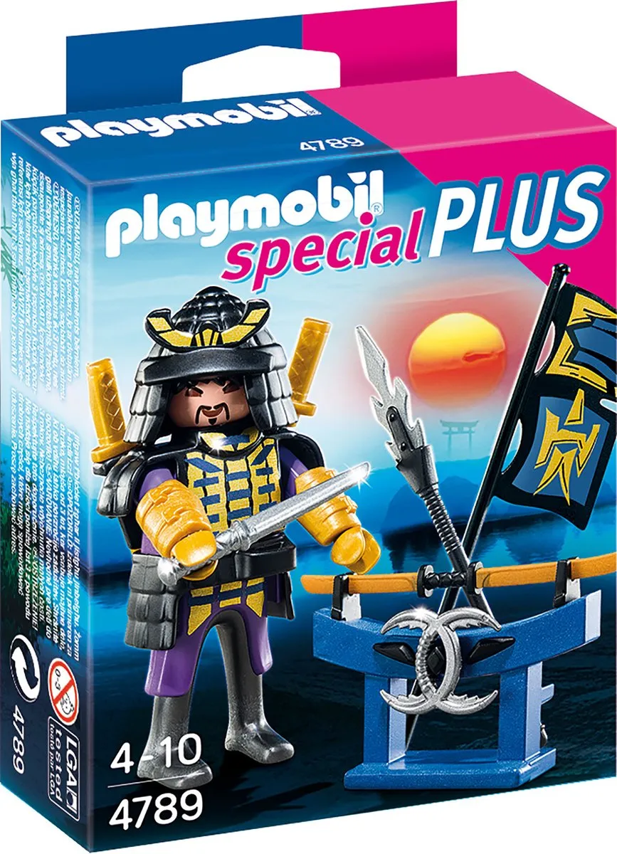 Playmobil Aziatische Krijger 4008789047892 - Multicolor