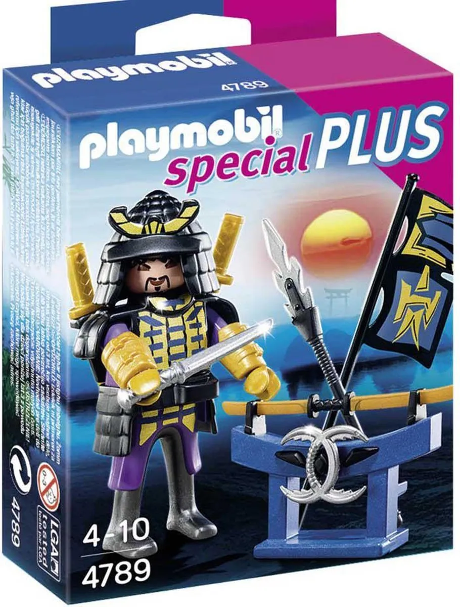 Playmobil Aziatische Krijger 4008789047892 - Multicolor