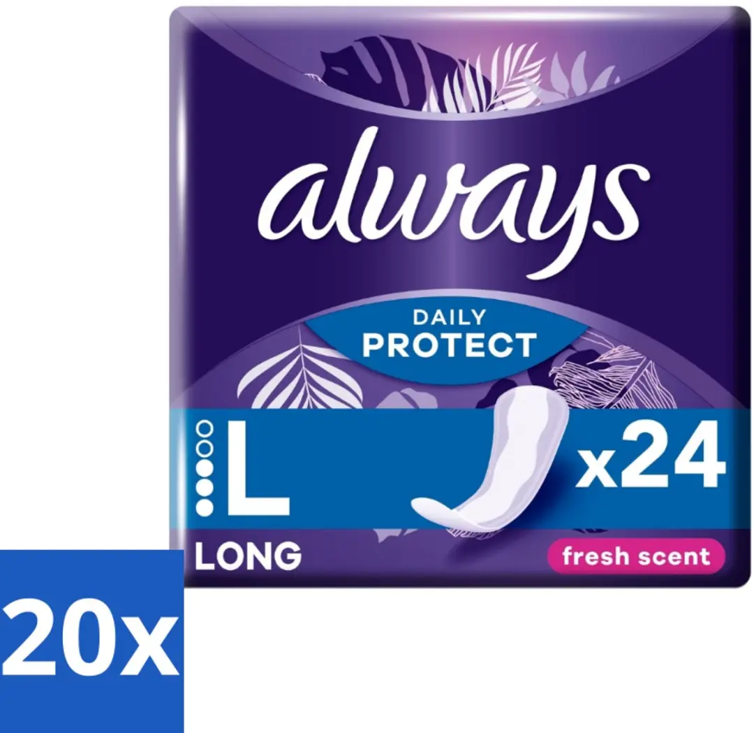 Always Long Fresh Scent Inlegkruisjes