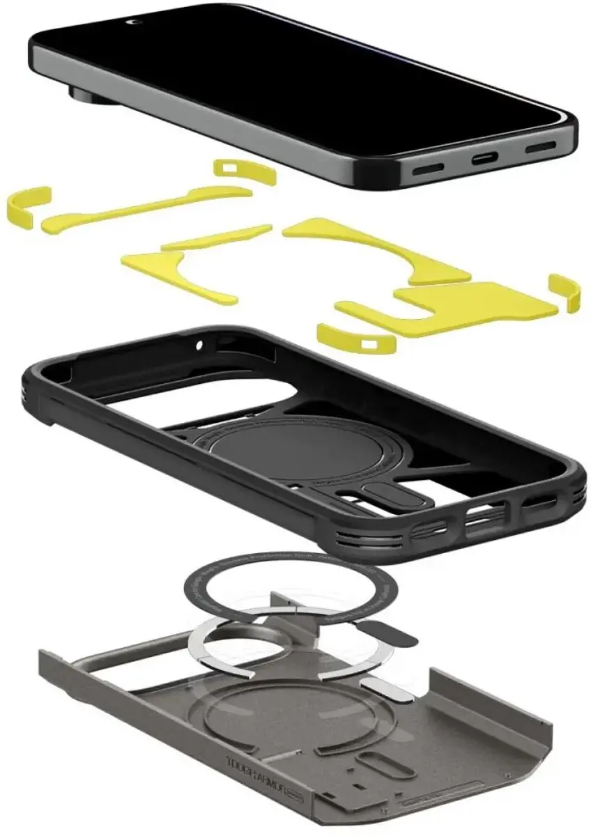 Spigen Tough Armor ACS11865 Hoesje - Google Pixel 11 Pro XL - Gunmetal