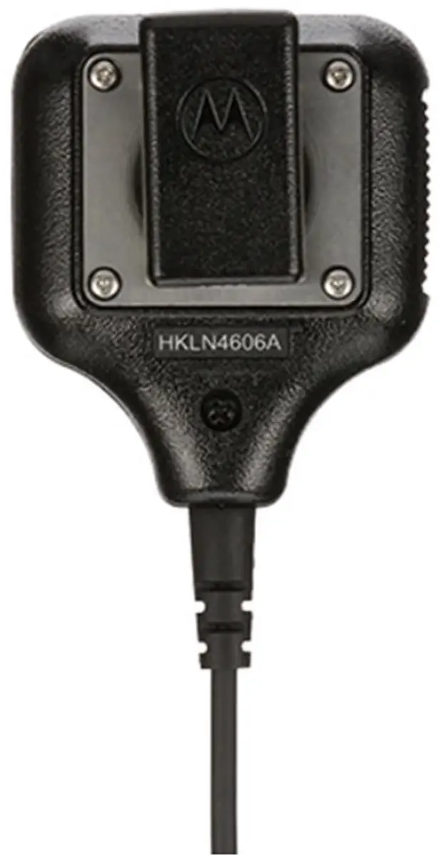 Motorola HKLN4606A Speaker Microfoon - Zwart - afbeelding 2 van 3