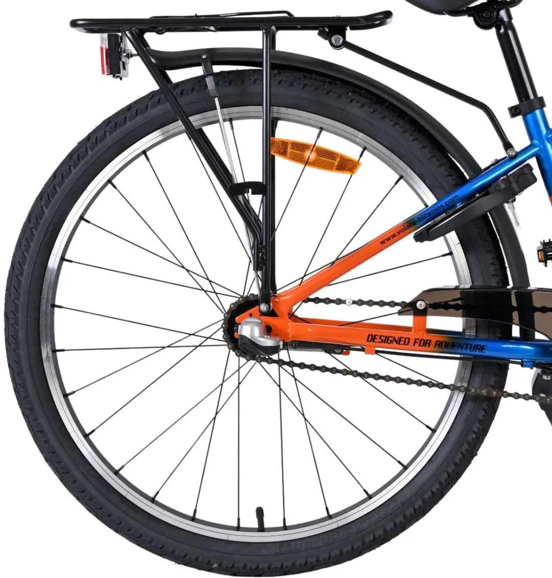 Volare Explorer Kinderfiets 24" - 3 Versnellingen - Blauw - afbeelding 6 van 6