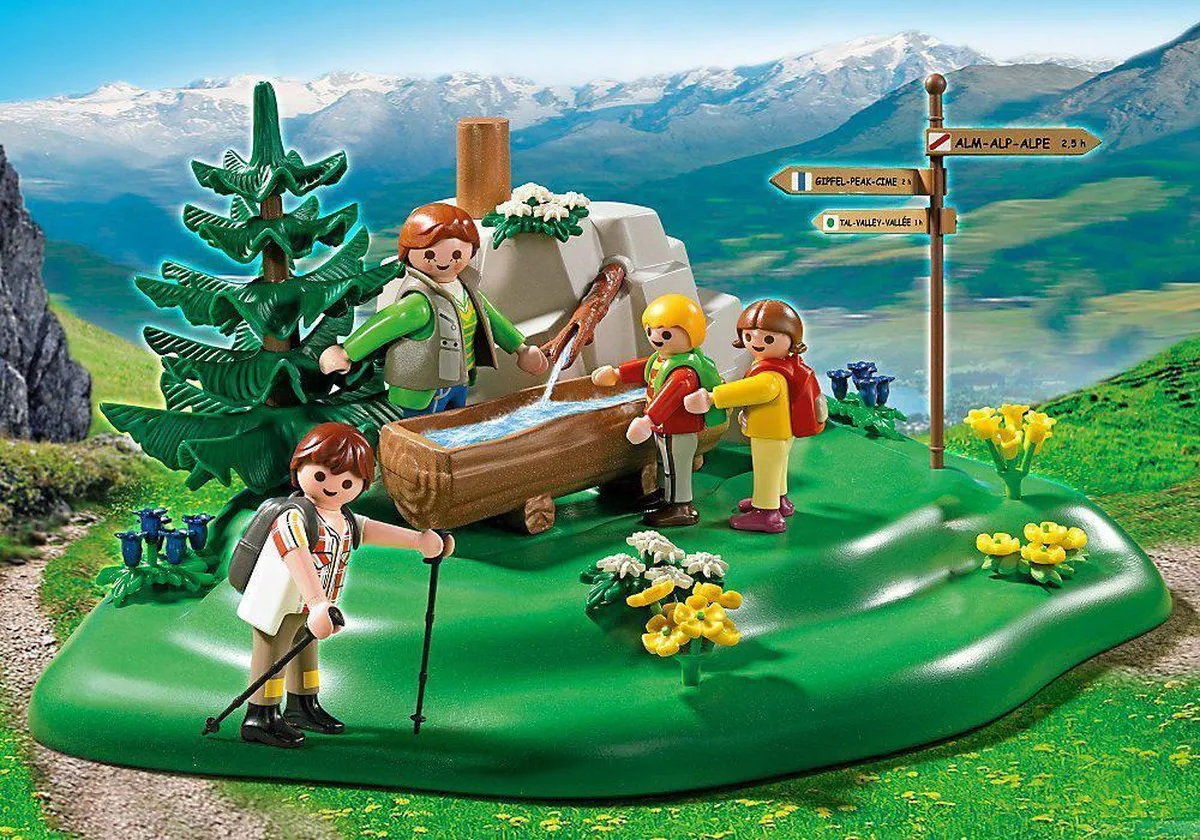 Playmobil Lentewandeling in de bergen 5424 - Multicolor