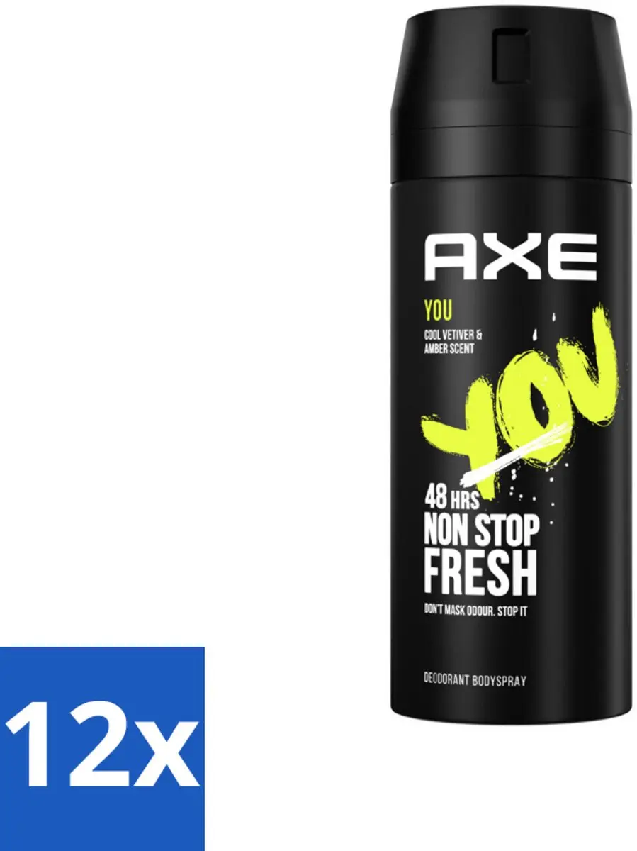 Axe You Cool Vetiver & Amber Bodyspray 150ml