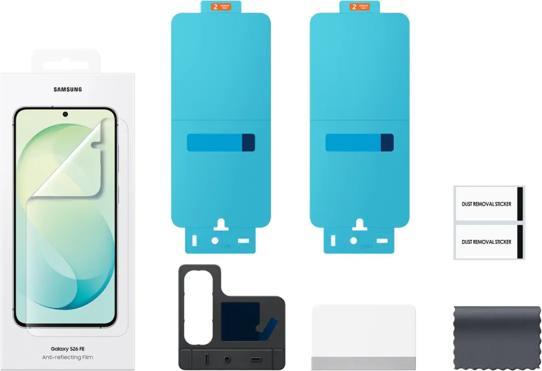Samsung Galaxy S26 FE Screenprotector - Transparant - 2 Stuks