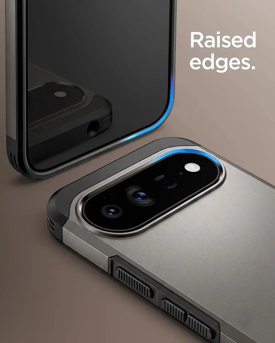 Spigen Tough Armor ACS11860 Hoesje - Google Pixel 11 Pro - Gunmetal