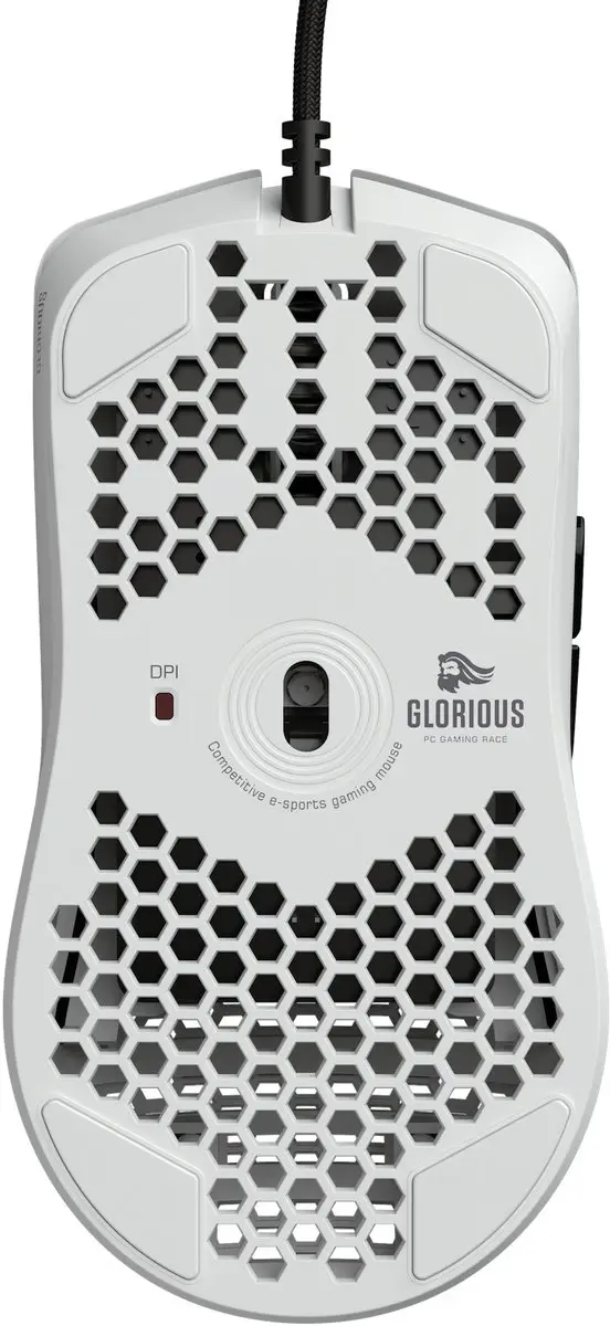 Glorious Model O- (small) Muis - 3200 DPI - Wit