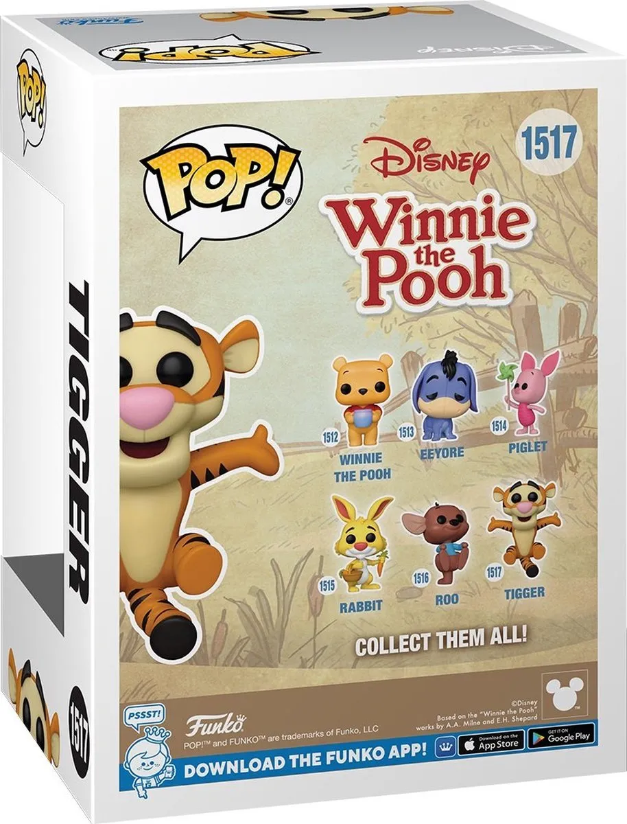 Funko Winnie de Pooh Tigger Pop! 80241 - Vinylfiguur - Multicolor