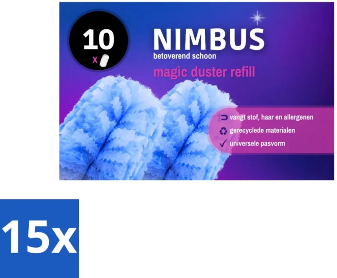 Nimbus Magic Duster Refill 150 Stuks