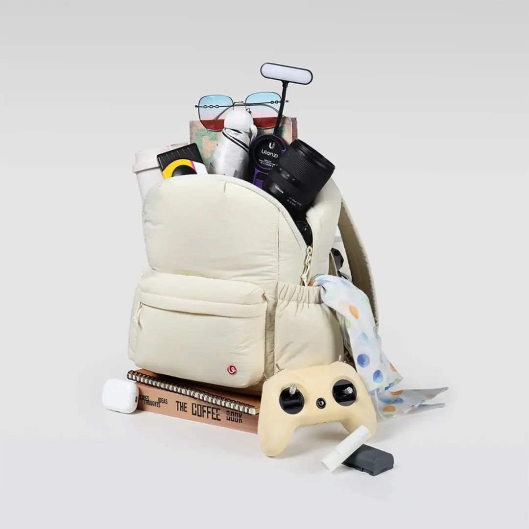 Ulanzi BP02 Puffer Camera Rugzak - Wit