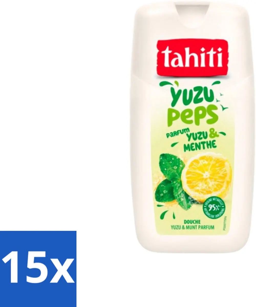 Tahiti Douchegel Yuzu & Munt 250ml