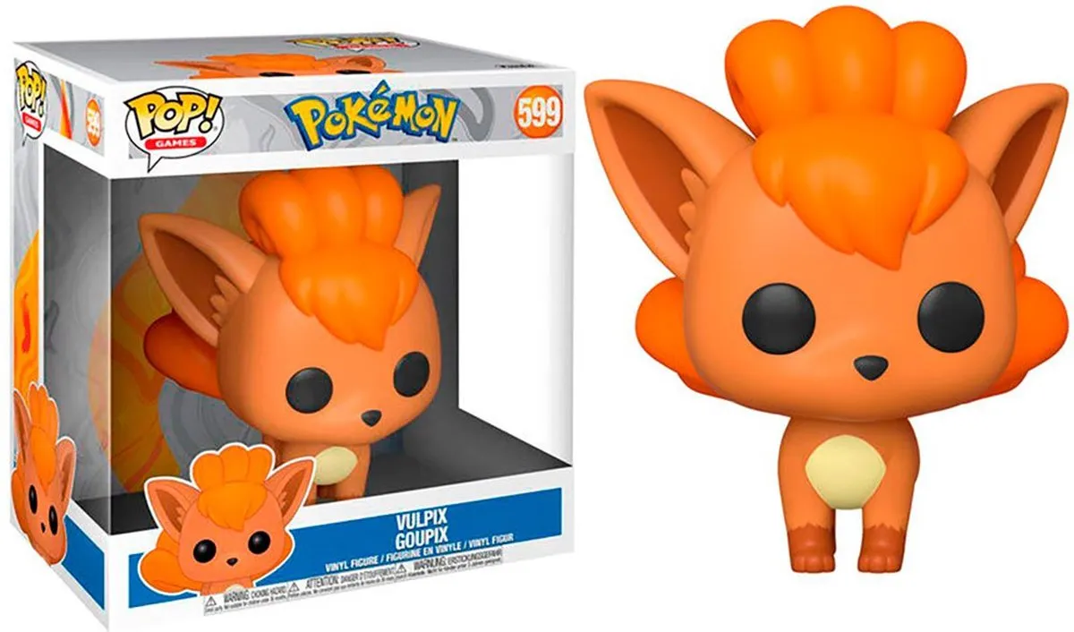 Funko Pop Pokémon Jumbo Vulpix 25cm - #599