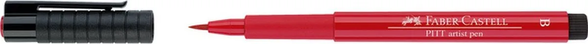 Faber-Castell Pitt Artist Pen Brush Diep Scharlakenrood FC-167419