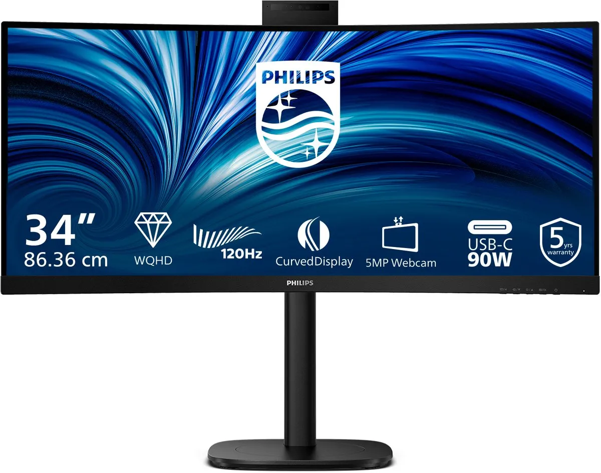 Philips 34B2U3600CH/00 Monitor 34" 3440x1440 - Zwart