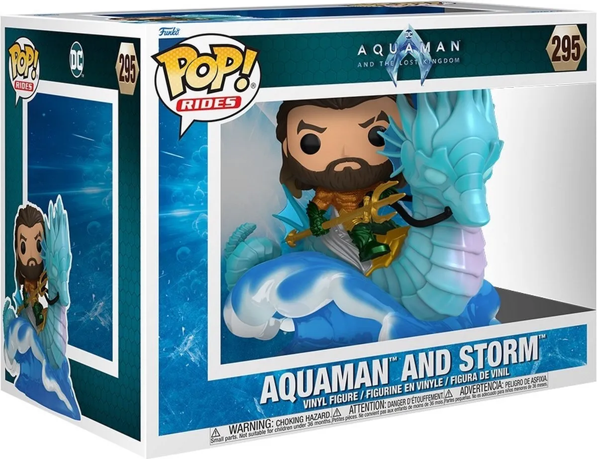 Funko Pop Rides Aquaman & Storm #295