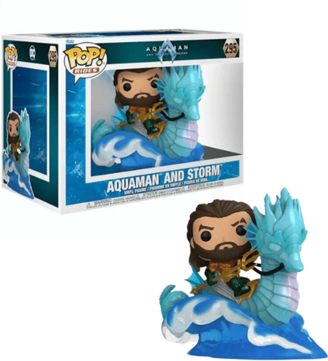 Funko Pop Rides Aquaman & Storm #295 - Multi