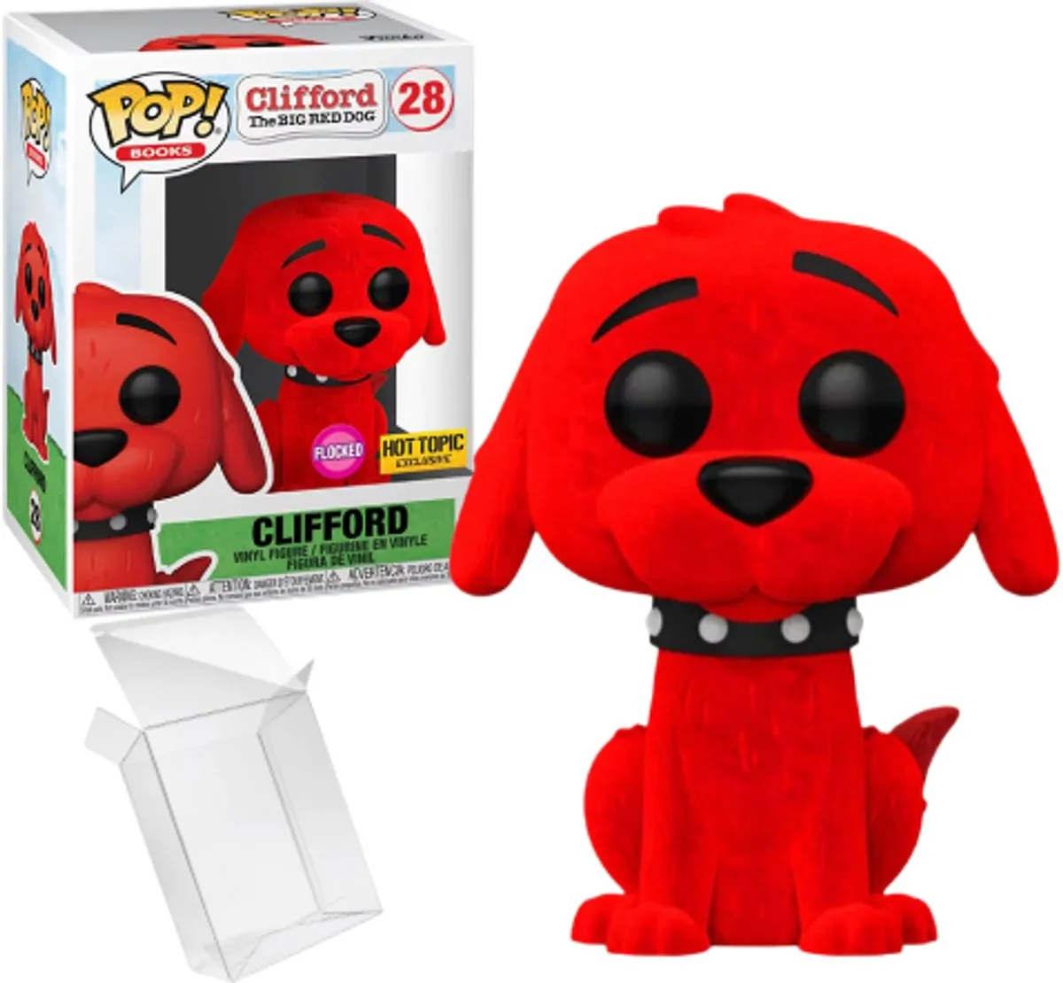 Funko Pop! Clifford the Big Red Dog Flocked - Veelkleurig