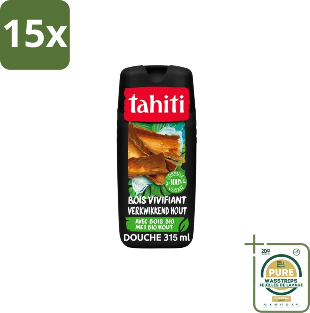 Tahiti Douchegel Tropenhout Vegan 315ml