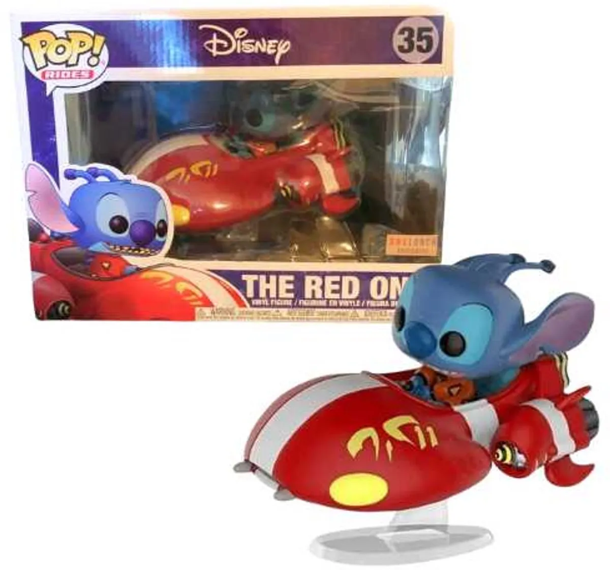 Funko Pop! Disney The Red One #35 - Veelkleurig - afbeelding 2 van 2