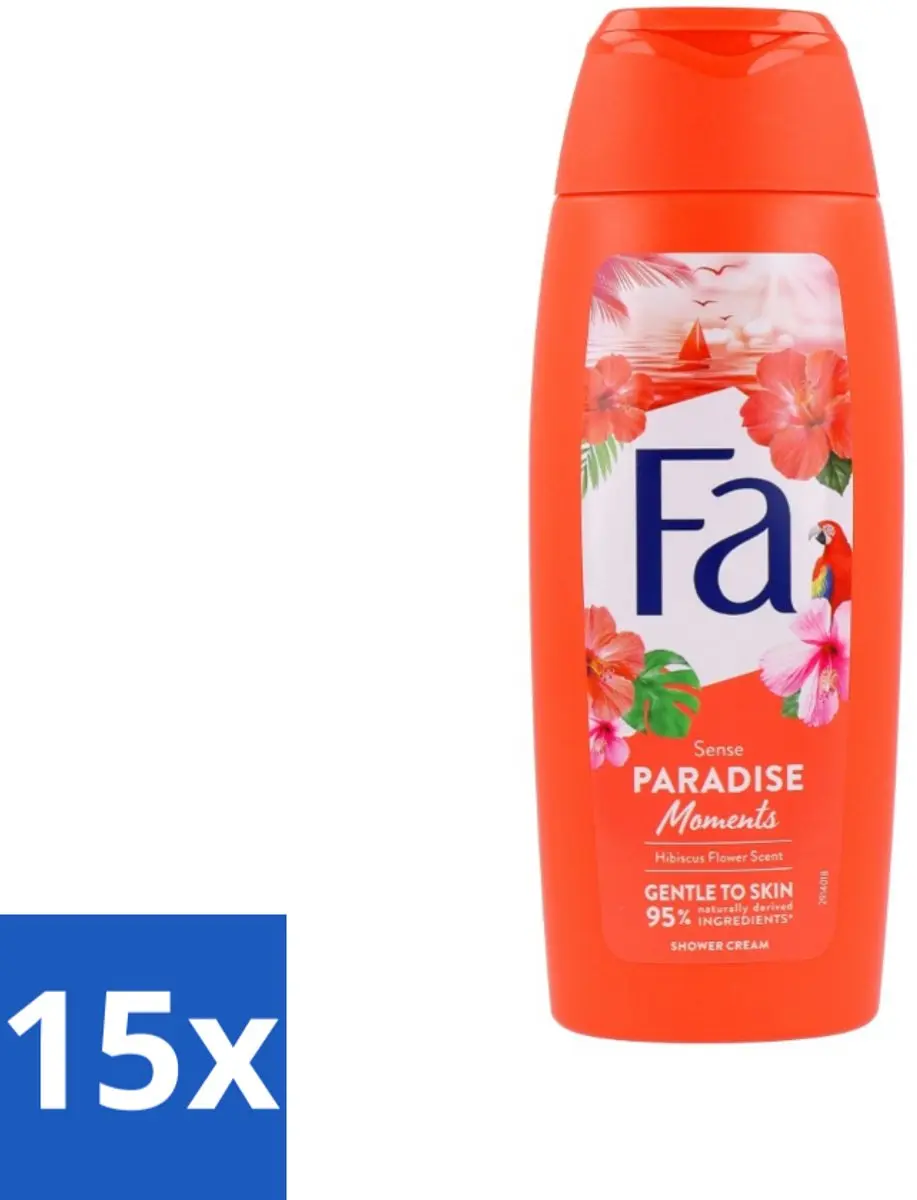 Fa Paradise Moments Douchecrème Hibiscusbloem 250ml