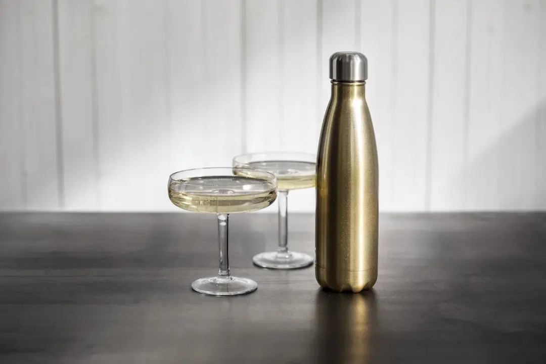 Sagaform Stalen Fles 0.5L - Goud
