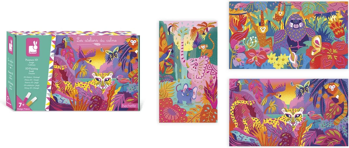 Janod 3D Schilderset Jungle