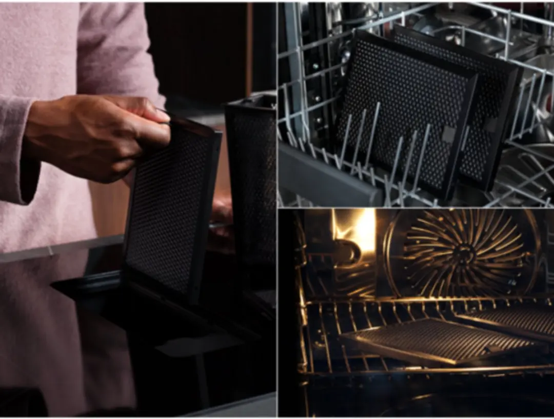 AEG XUB6845IB Inductiekookplaat met afzuiging - 4 Zones - Zwart - afbeelding 2 van 4