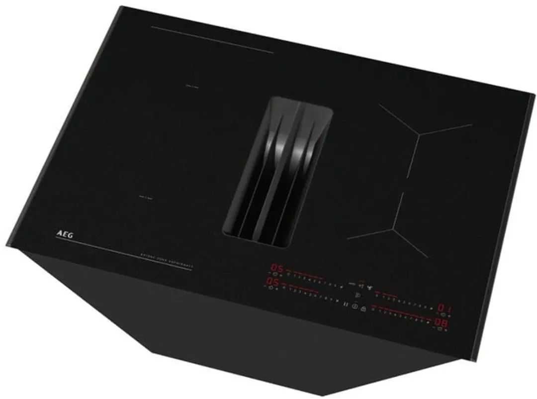 AEG XUB6845IB Inductiekookplaat met afzuiging - 4 Zones - Zwart - afbeelding 3 van 4